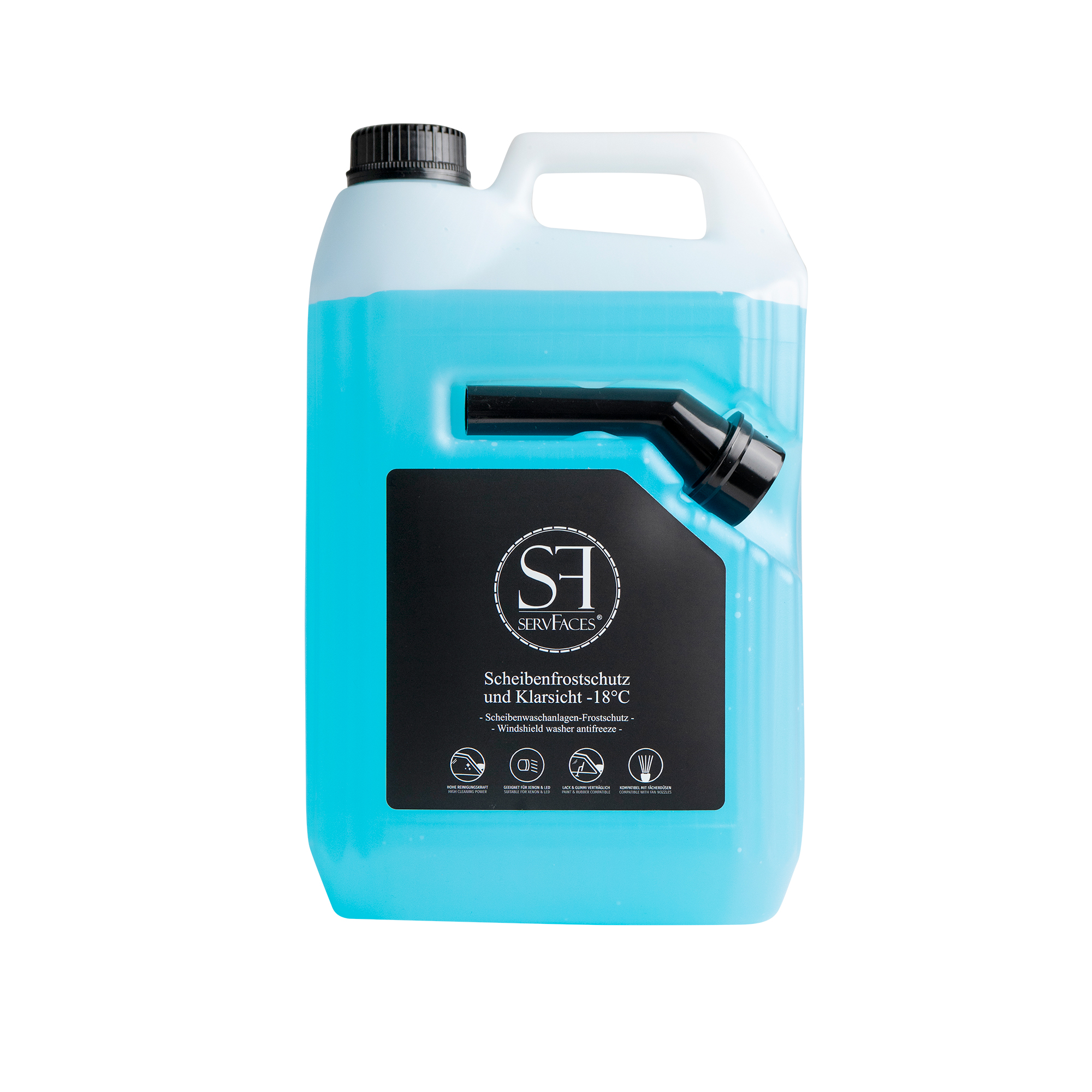 servFaces Scheibenfrostschutz und Klarsicht -18°C - damit Sie mit freier Sicht sicher durch den Winter fahren