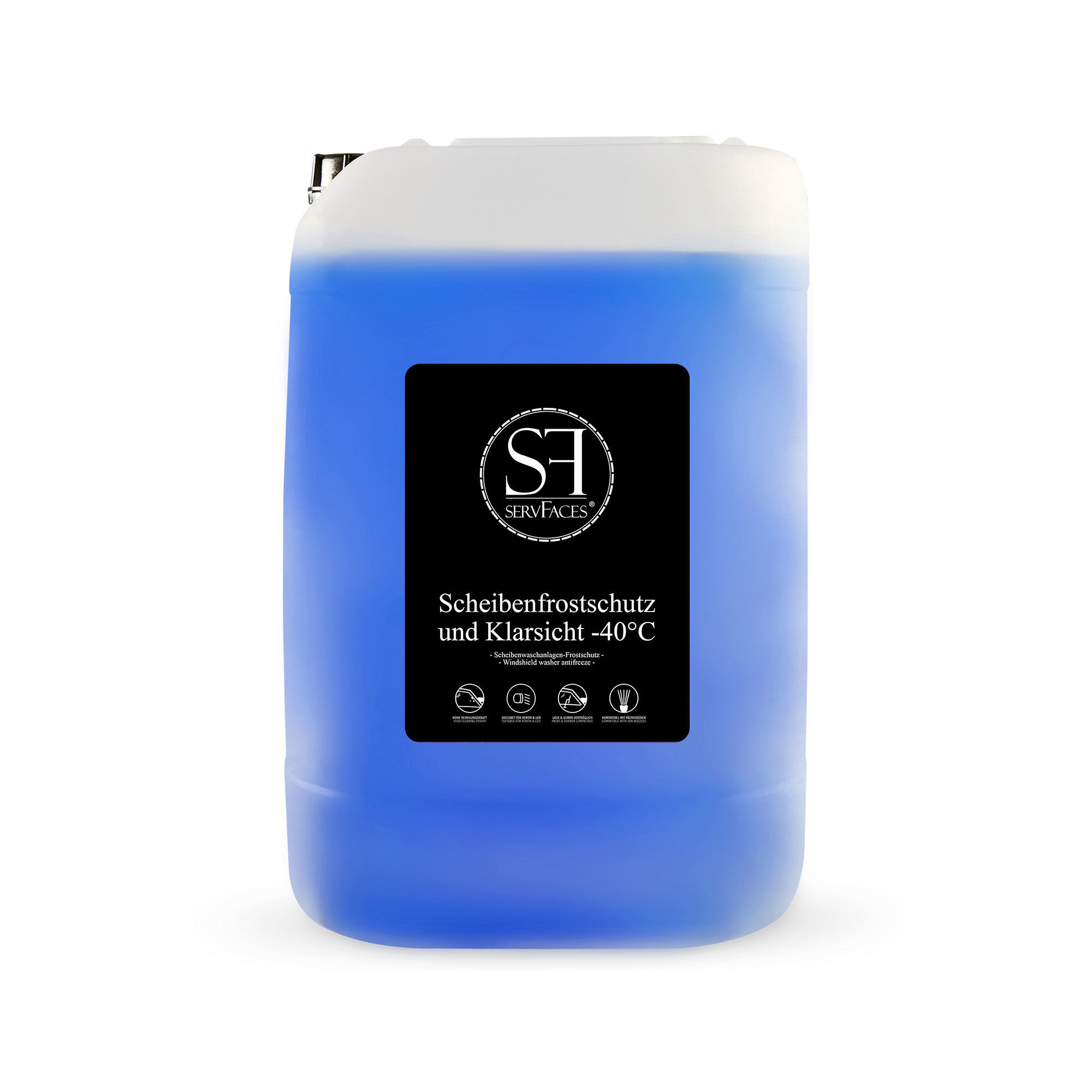 servFaces Scheibenfrostschutz und Klarsicht -40°C - damit Sie mit freier Sicht sicher durch den Winter fahren