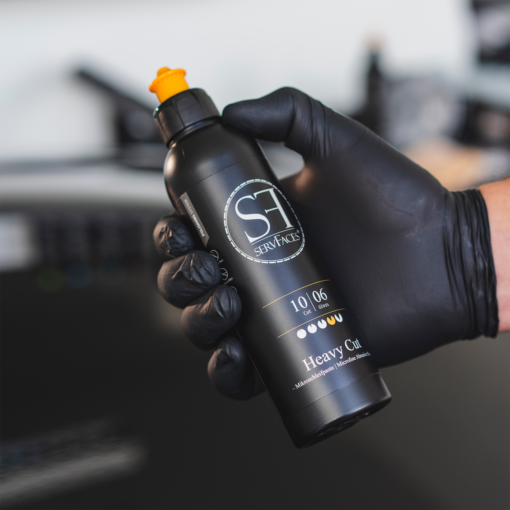 servFaces Heavy Cut - für die professionelle Aufbereitung von beanspruchten und strapazierten Oberflächen