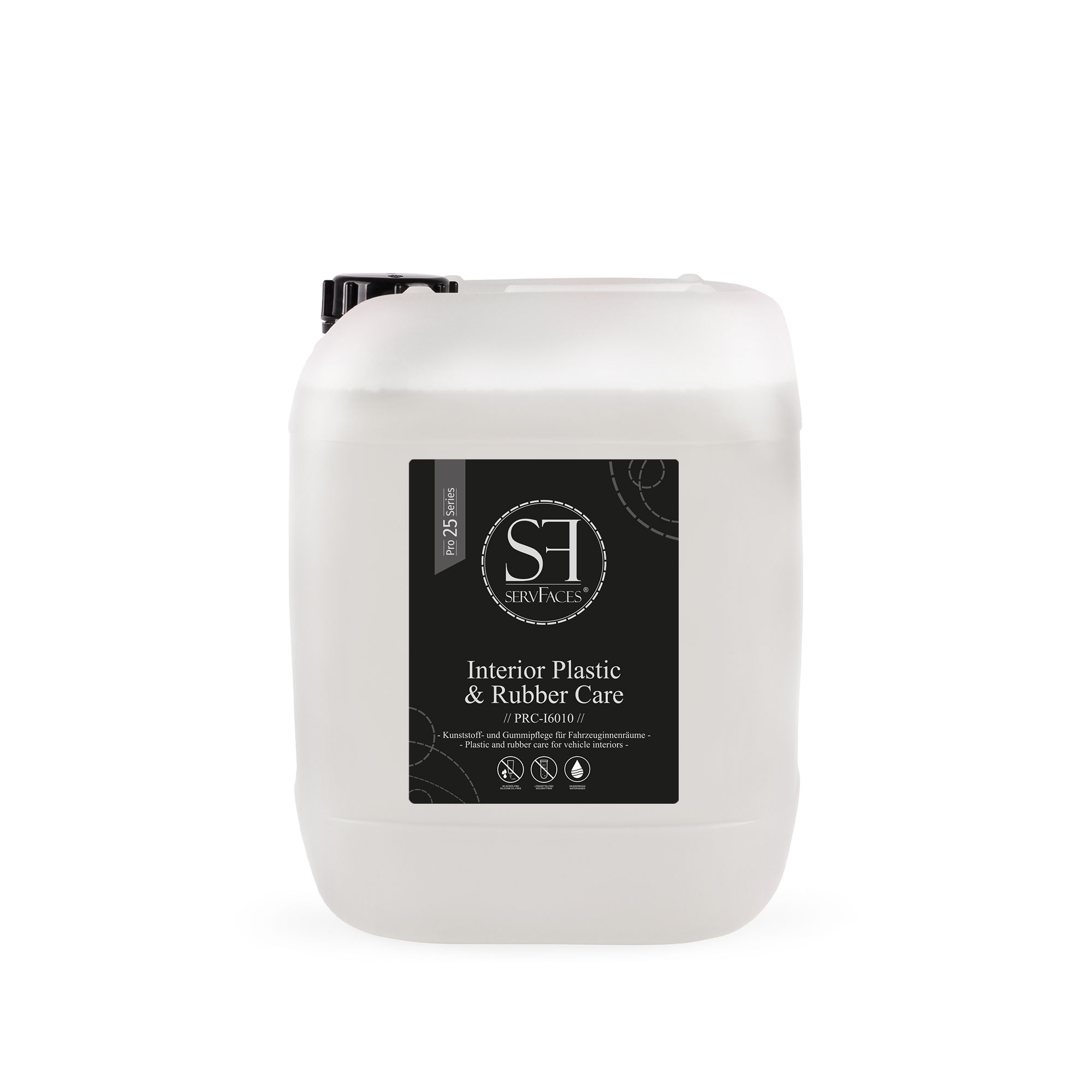 interiorplastic_10L_2000x2000px servFaces Interior Plastic & Rubber Care // PRC-I6010 // - pflegt und schützt die Innenausstattung Ihres Fahrzeugs