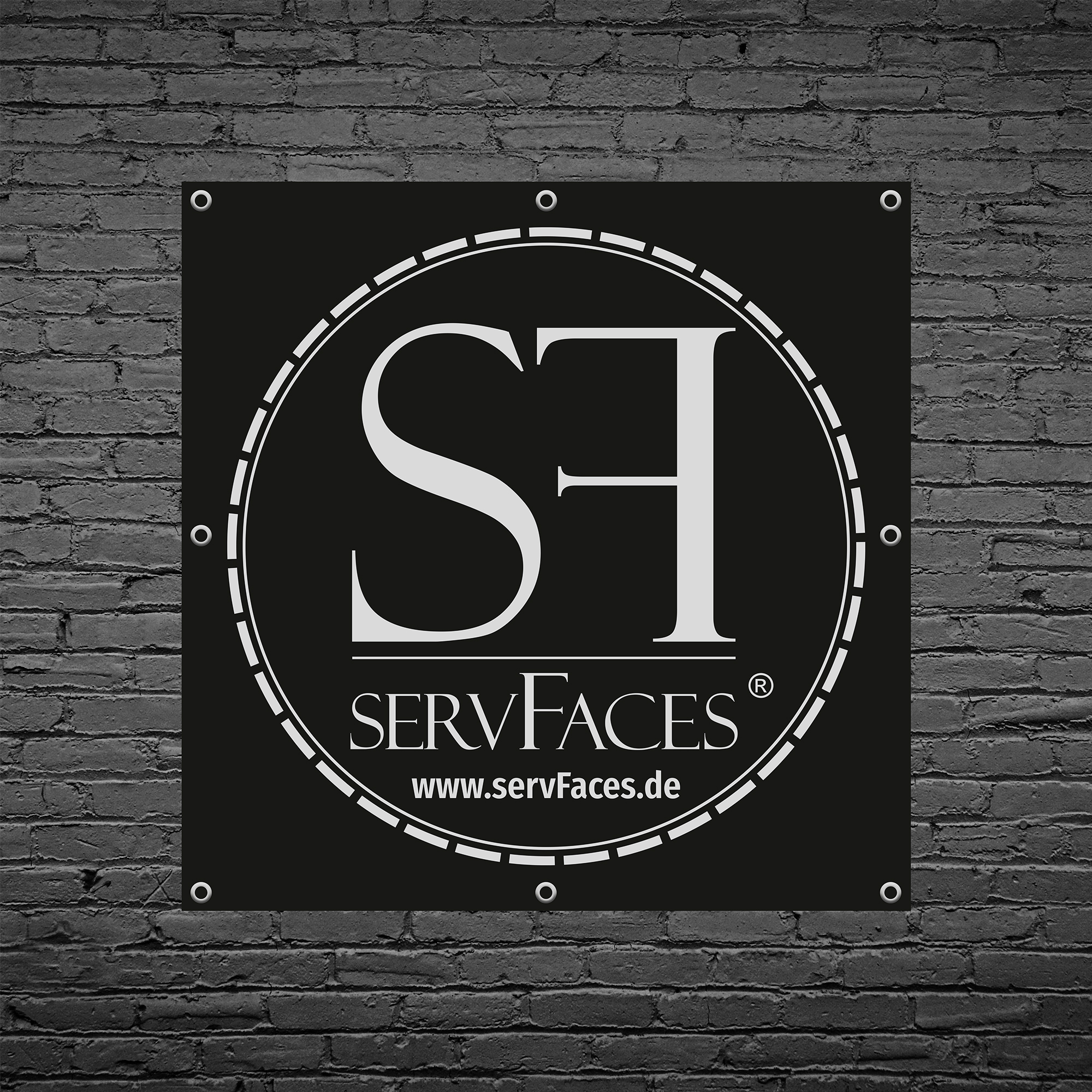 servFaces - Werbebanner