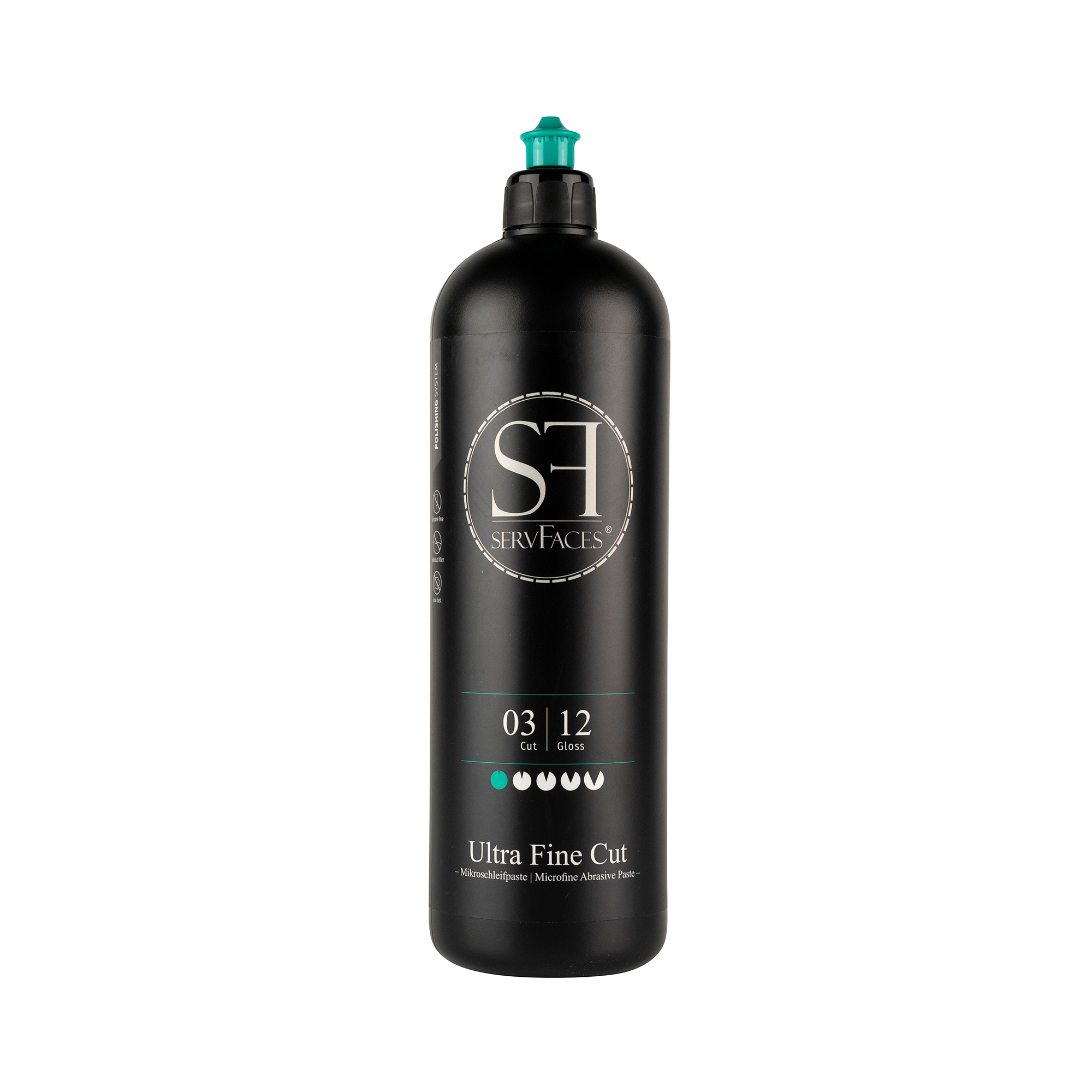 servFaces - Ultra Fine Cut - Professionelle Lackpolitur Schleifpaste - 1 Liter servFaces Ultra Fine Cut - für die professionelle Aufbereitung von beanspruchten und strapazierten Oberflächen