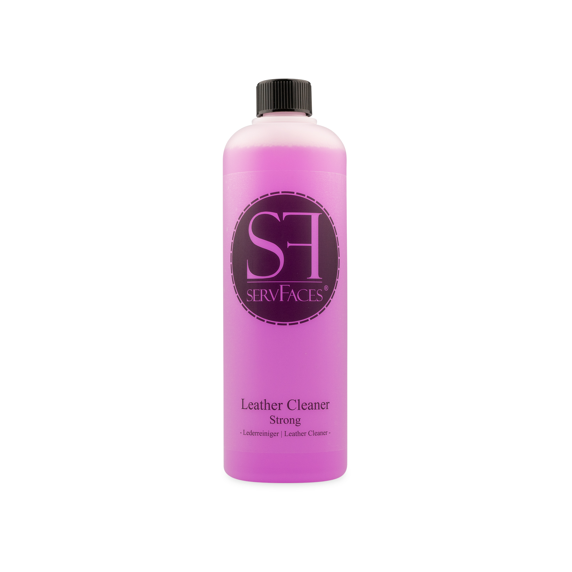 servFaces Leather Cleaner Strong - for gentle cleaning of stubborn and ordinary dirt on surfaces