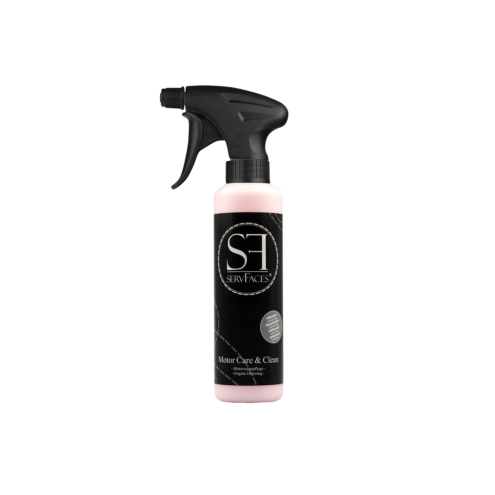 servFaces - Motor Care & Clean im 250 ml Gebinde mit Sprühkopf