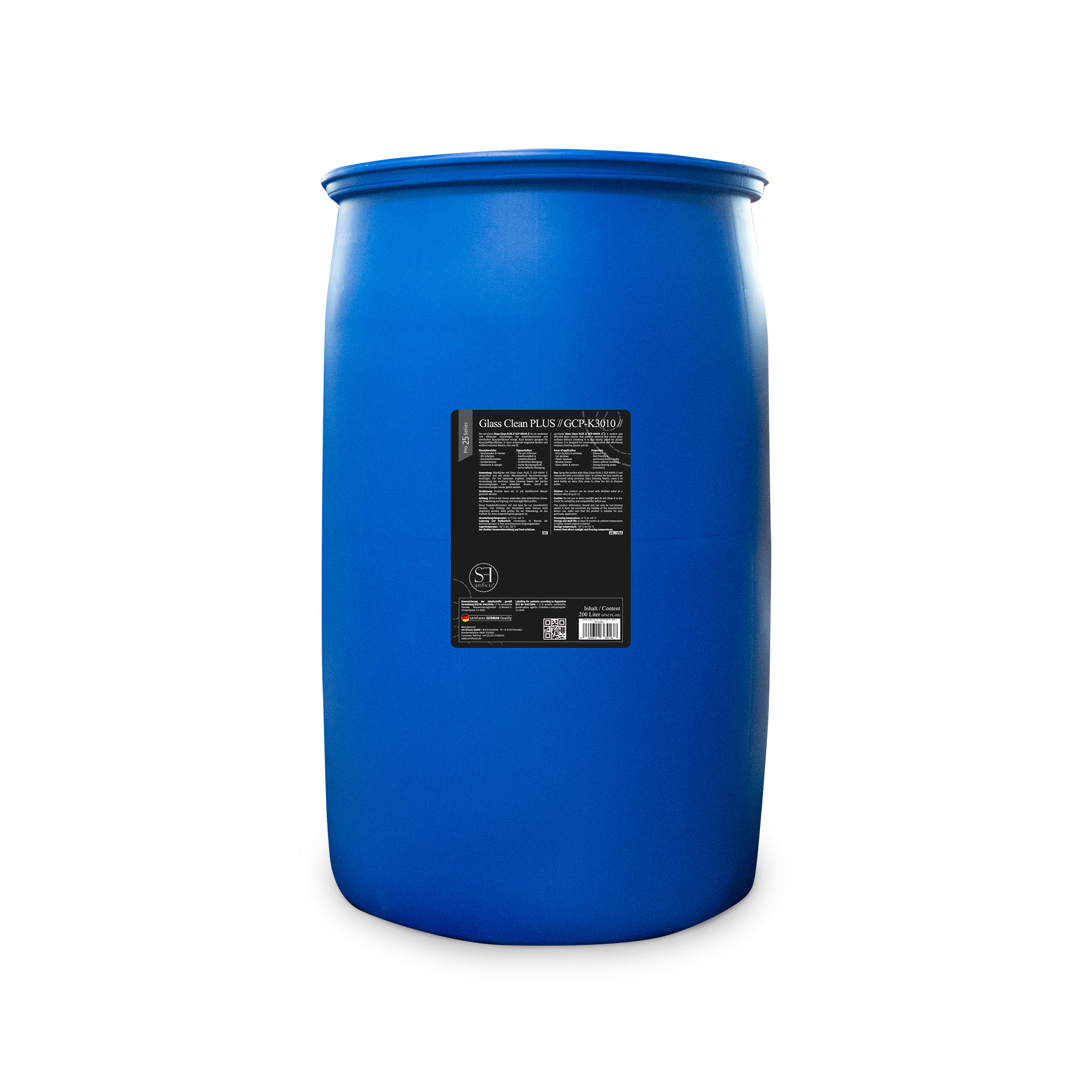 servFaces Glass Clean PLUS // GCP K9010 // - for gentle cleaning of stubborn and ordinary dirt on surfaces