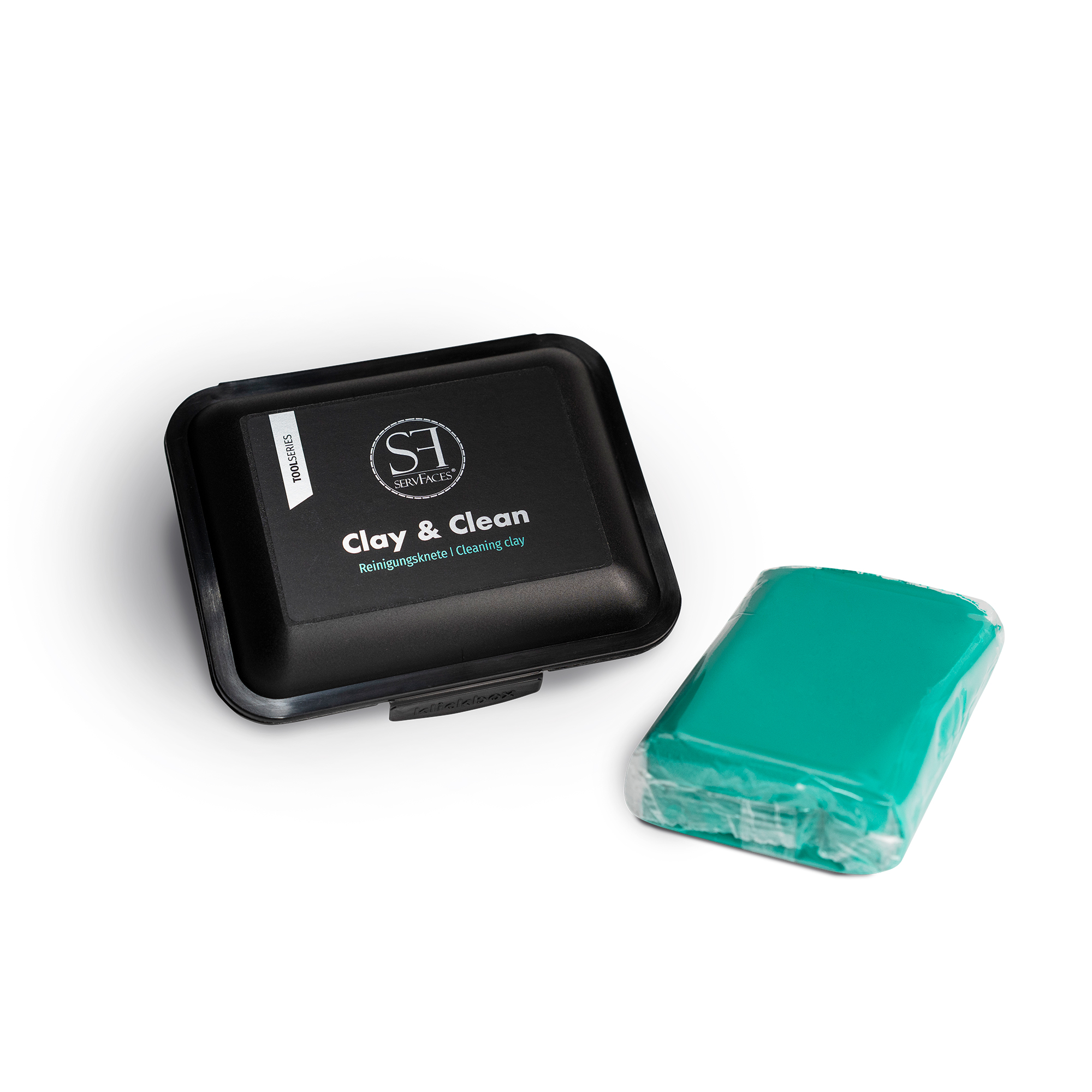 servFaces Clay & Clean – for professional cleaning, polishing, and sealing of all vehicle surfaces you need to work on