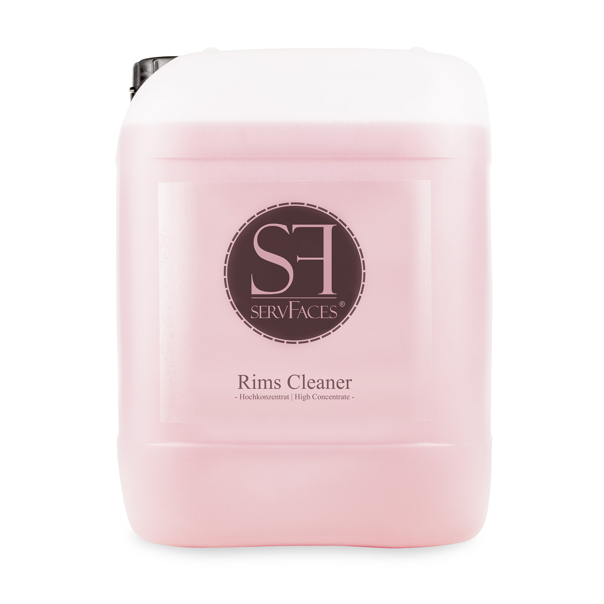 servFaces Rims Cleaner - for gentle cleaning of stubborn and common soiling on surfaces