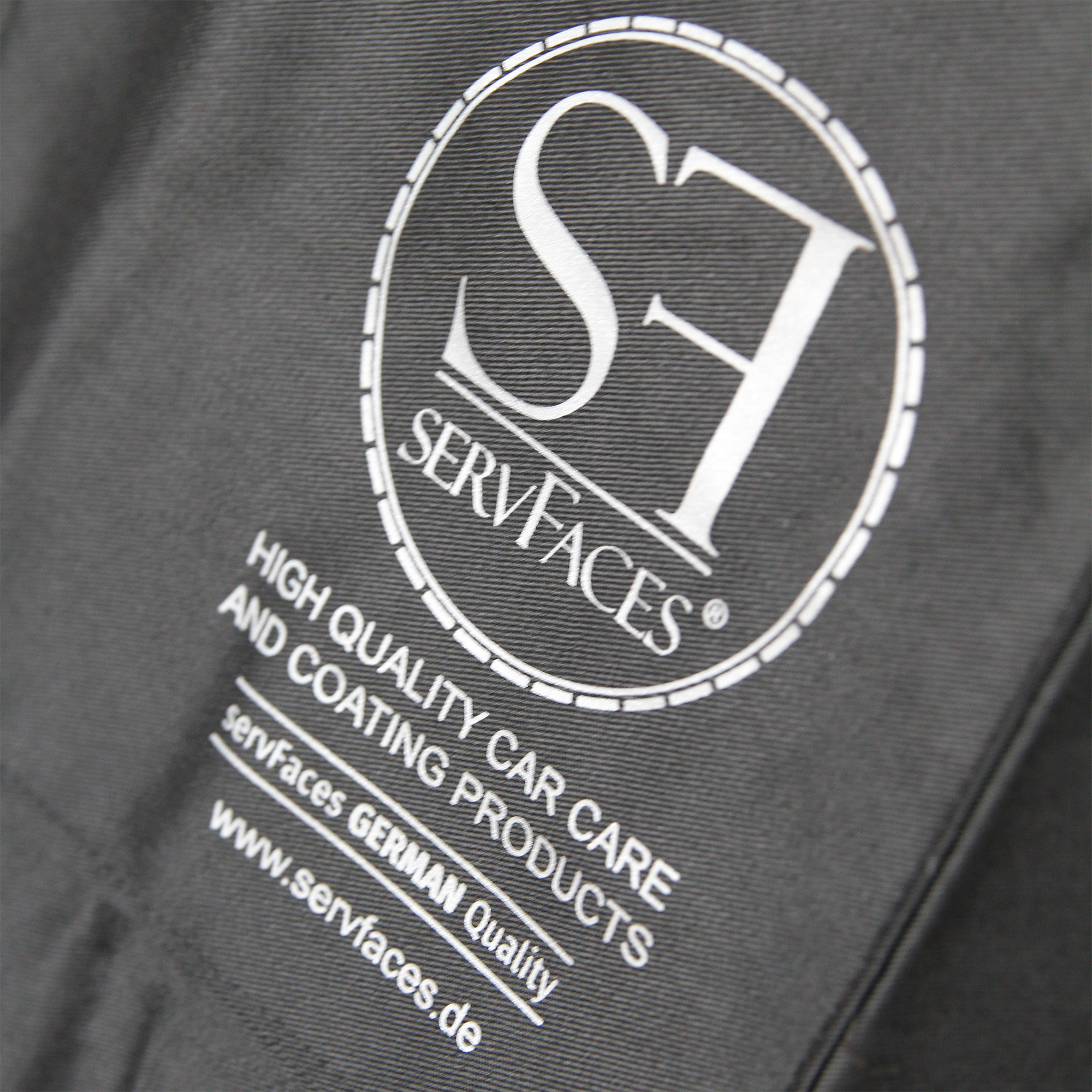 servFaces Polierschürze - so kann jeder sehen, dass Sie auf servFaces als Pionier der Oberflächenveredelung vertrauen