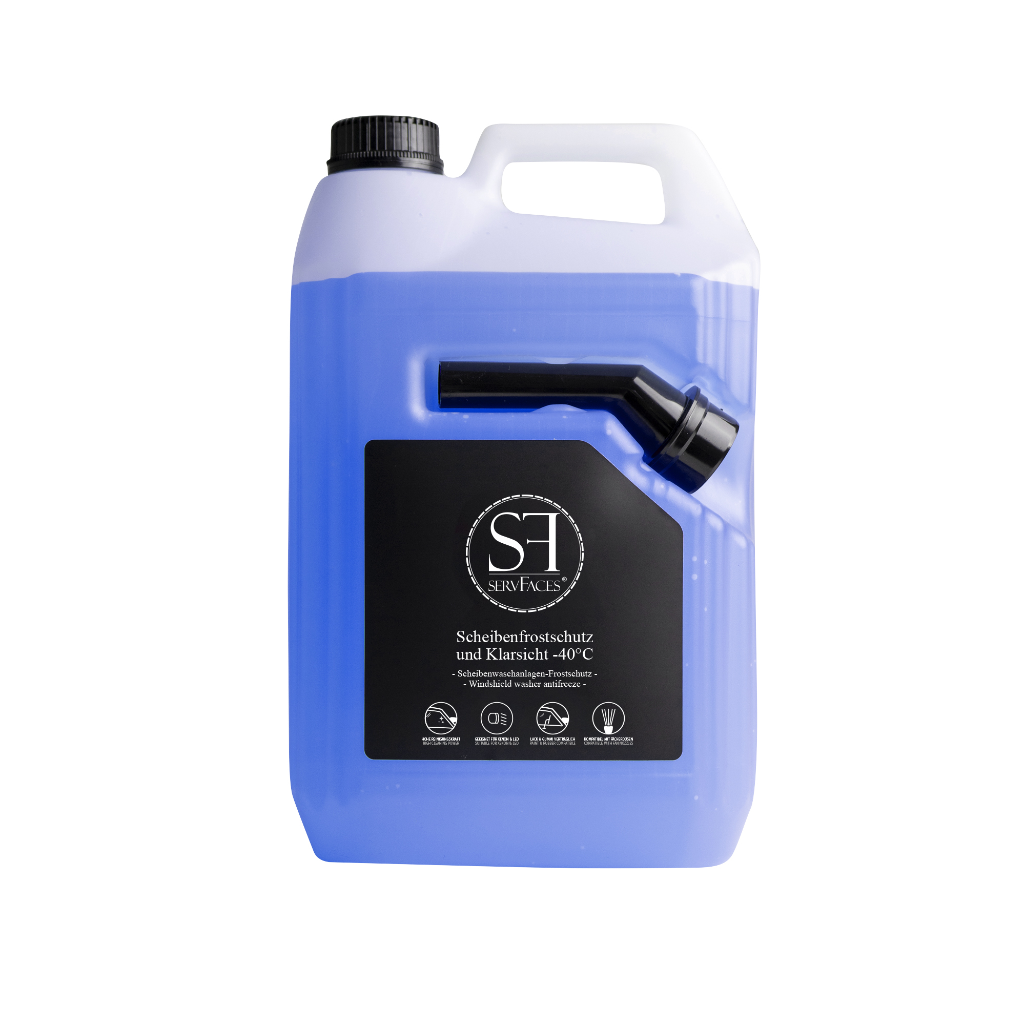 servFaces Scheibenfrostschutz und Klarsicht -40°C - damit Sie mit freier Sicht sicher durch den Winter fahren