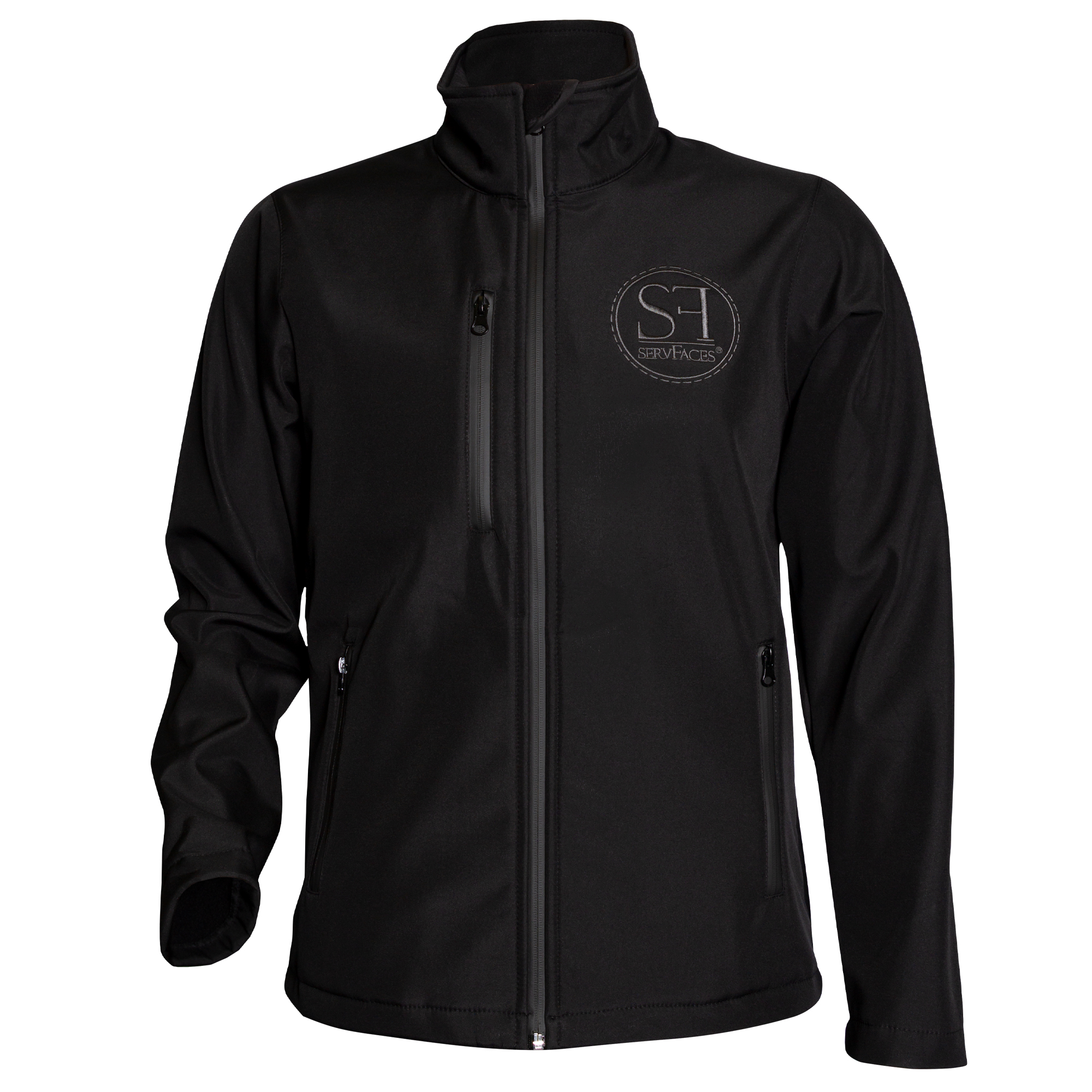 servFaces - Softshelljacke servFaces Softshelljacke - so kann jeder sehen, dass Sie auf servFaces als Pionier der Oberflächenveredelung vertrauen