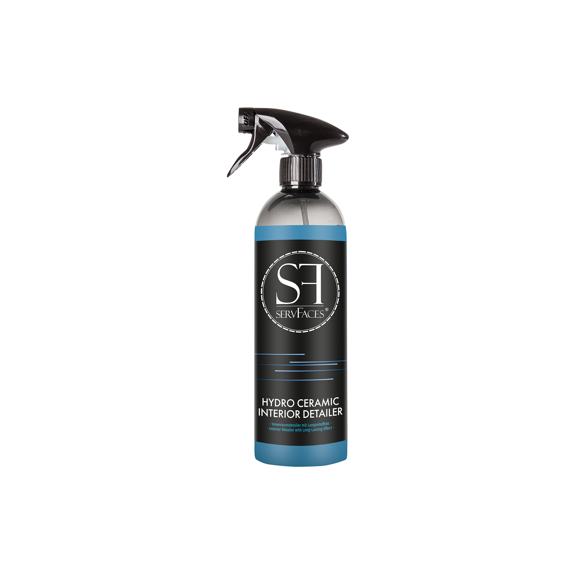 servFaces Hydro Ceramic Interior Cleaner - for gentle cleaning of stubborn and ordinary dirt on surfaces