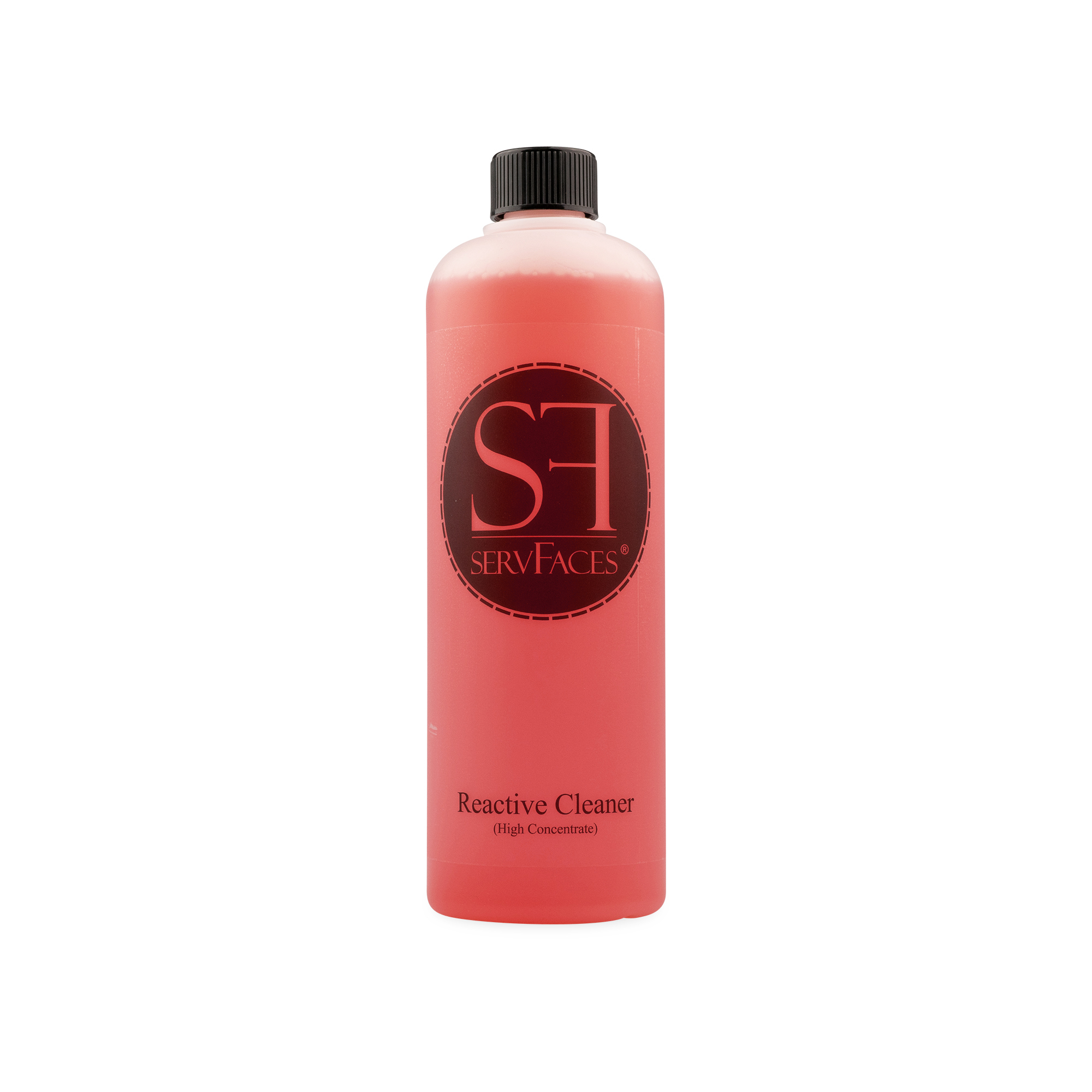 servFaces - Reactive Cleaner - Alkalischer Vorreiniger Konzentrat - 1 Liter servFaces Reactive Cleaner - für die schonende Reinigung von hartnäckigen und gewöhnlichen Verschmutzungen auf Oberflächen