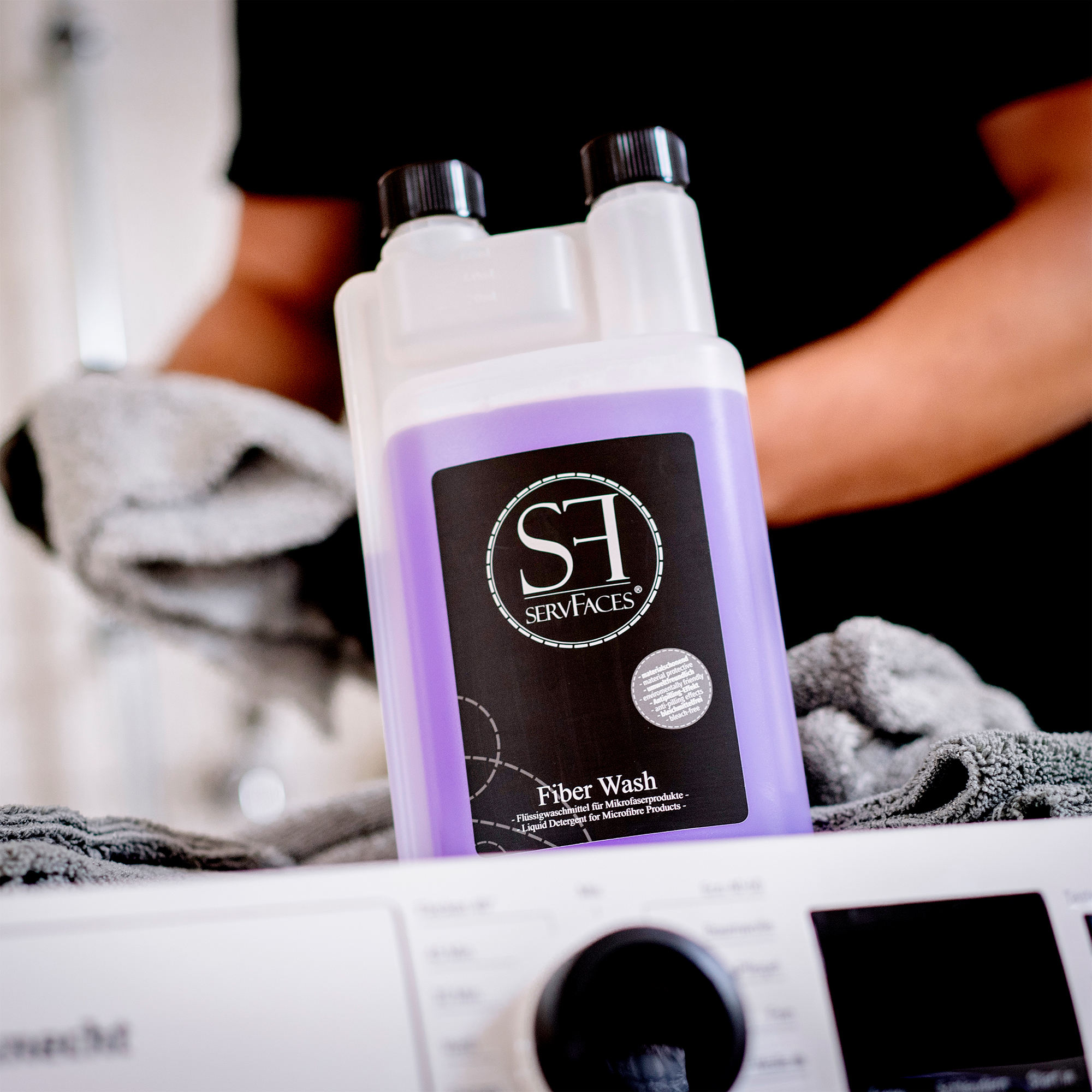 servFaces Fiber Wash - damit alle Ihre zu bearbeitenden Fahrzeugoberflächen professionell gereinigt, poliert und versiegelt werden können