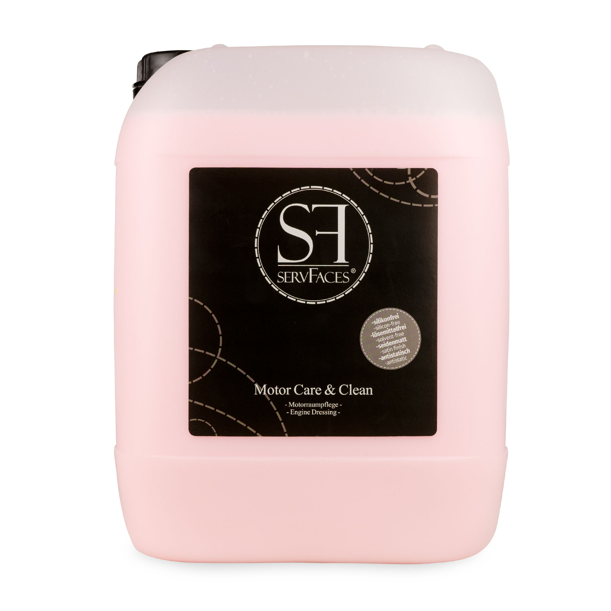 servFaces Motor Care & Clean - für eine schmutzresistente und pflegeleichte Oberflächenbeschichtung mit lang anhaltendem Schutz