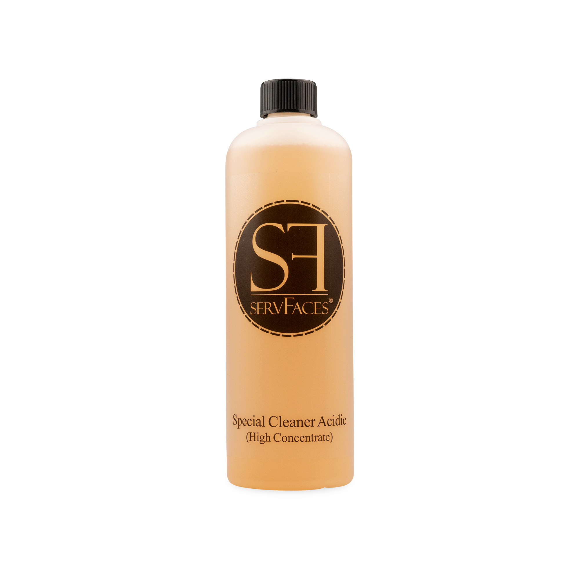 servFaces - Special Cleaner Acidic - Konzentrierter, saurer Spezialreiniger - 1 Liter servFaces Special Cleaner Acidic - für die schonende Reinigung von hartnäckigen und gewöhnlichen Verschmutzungen auf Oberflächen