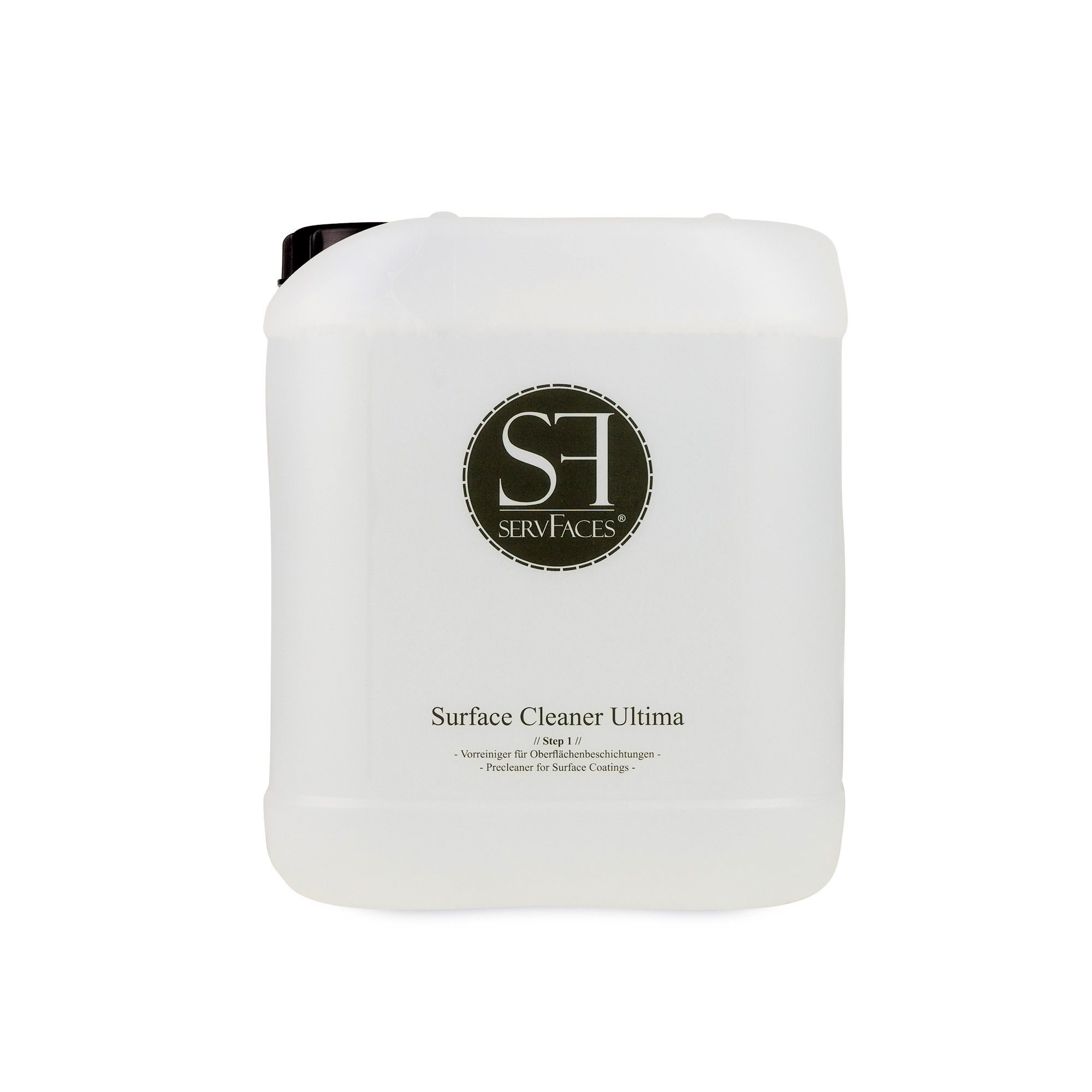 servFaces Surface Cleaner Ultima - for gentle cleaning of stubborn and common soiling on surfaces