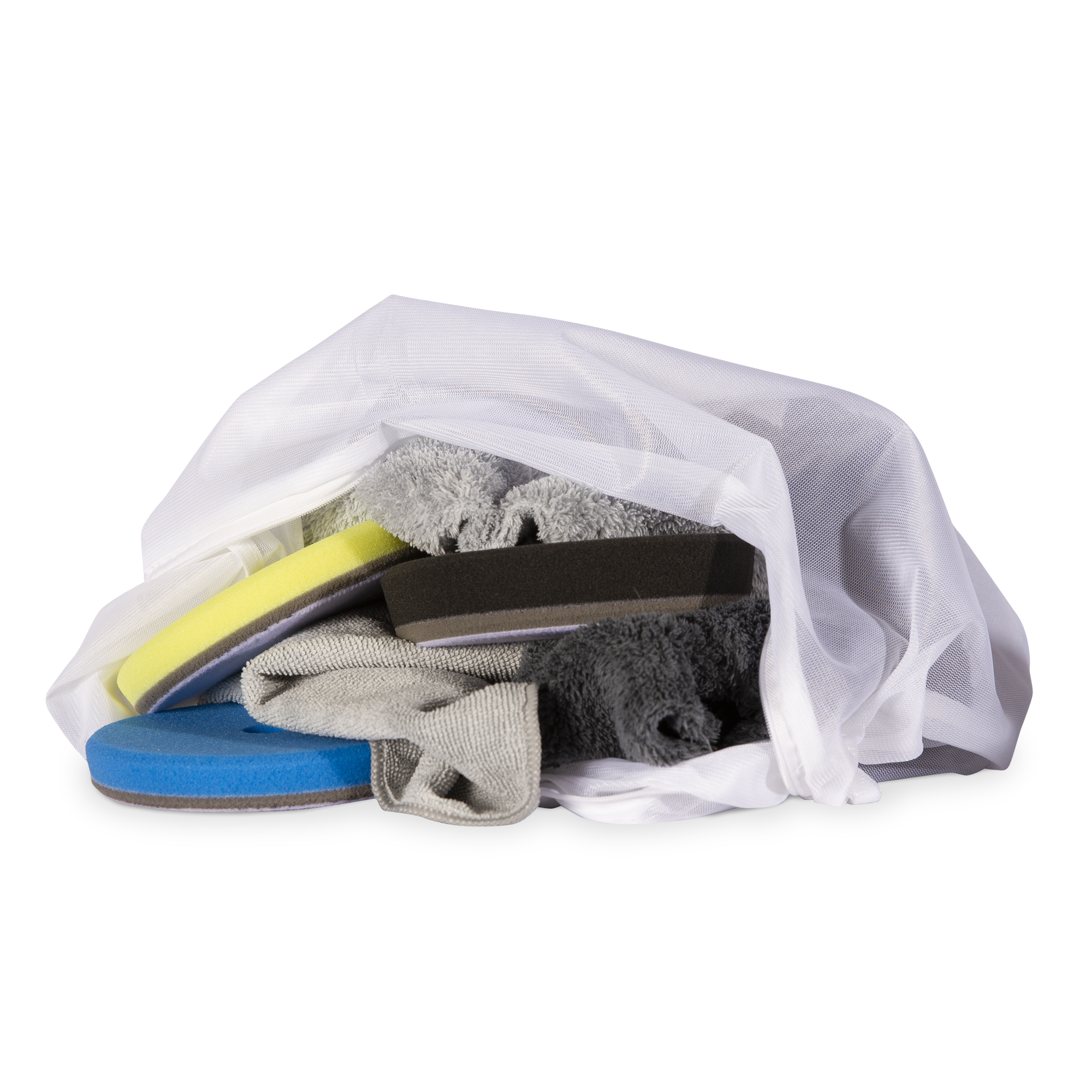 servFaces - Pro Bag- Textil- und Schwammschutzbeutel  servFaces Pro Bag - damit alle Ihre zu bearbeitenden Fahrzeugoberflächen professionell gereinigt, poliert und versiegelt werden können