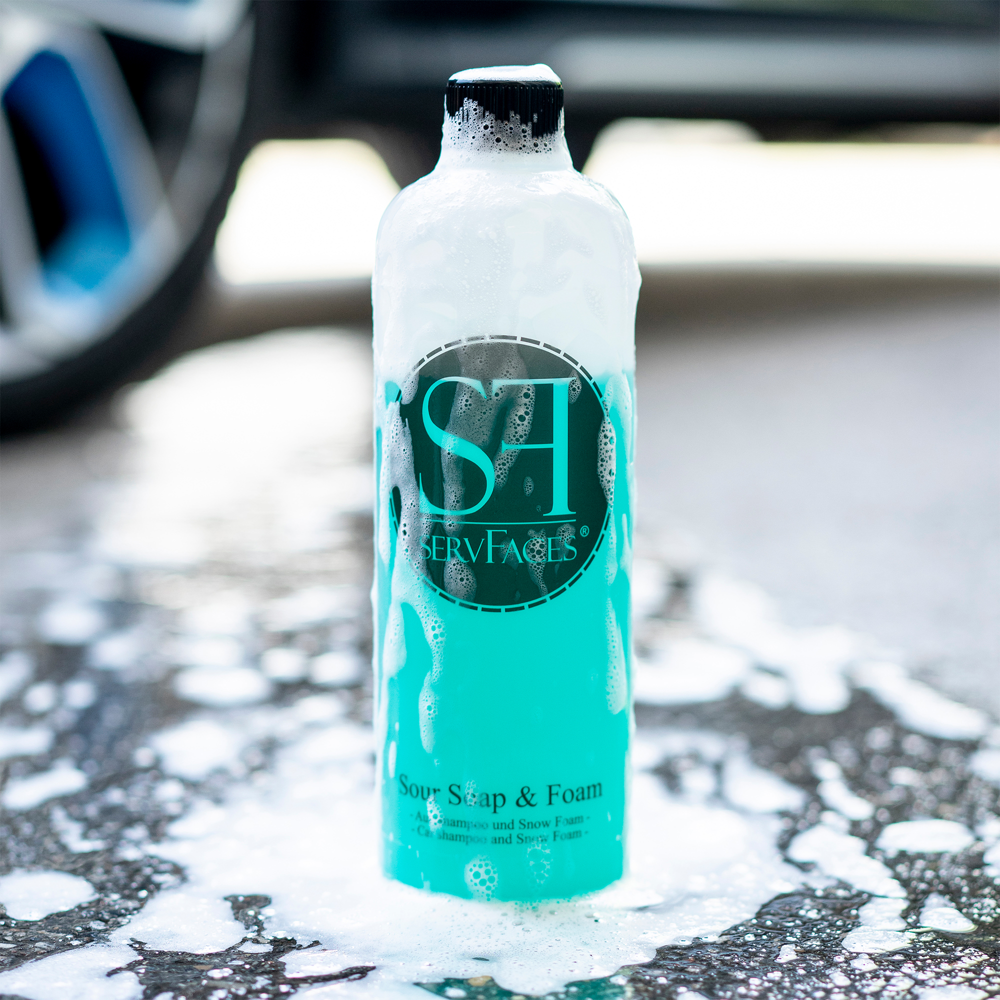 servFaces Sour Soap & Foam - für die schonende Reinigung von hartnäckigen und gewöhnlichen Verschmutzungen auf Oberflächen