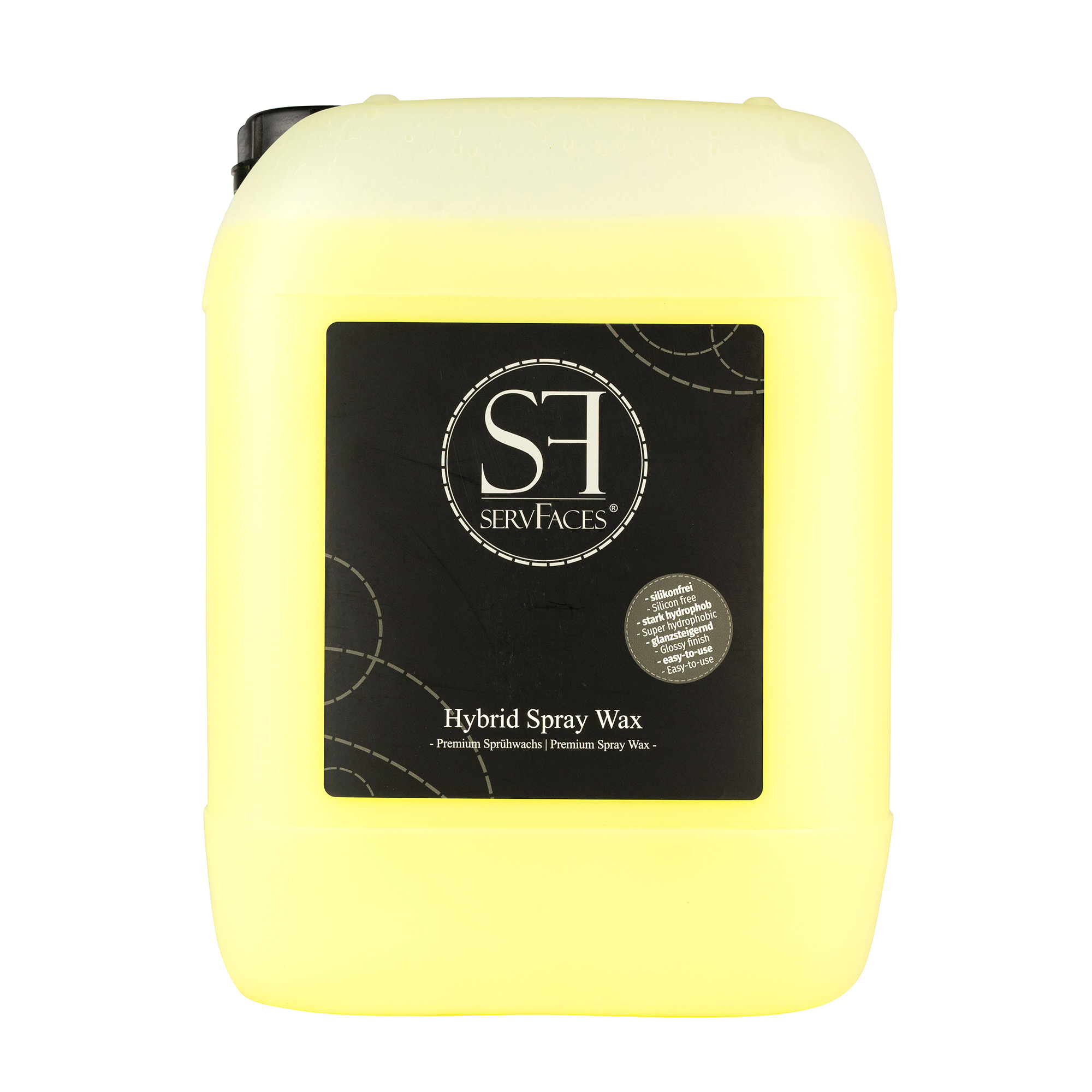 servFaces Hybrid Spray Wax - für langanhaltenden, aktiven Konservierungsschutz Ihrer äußeren Fahrzeugoberflächen